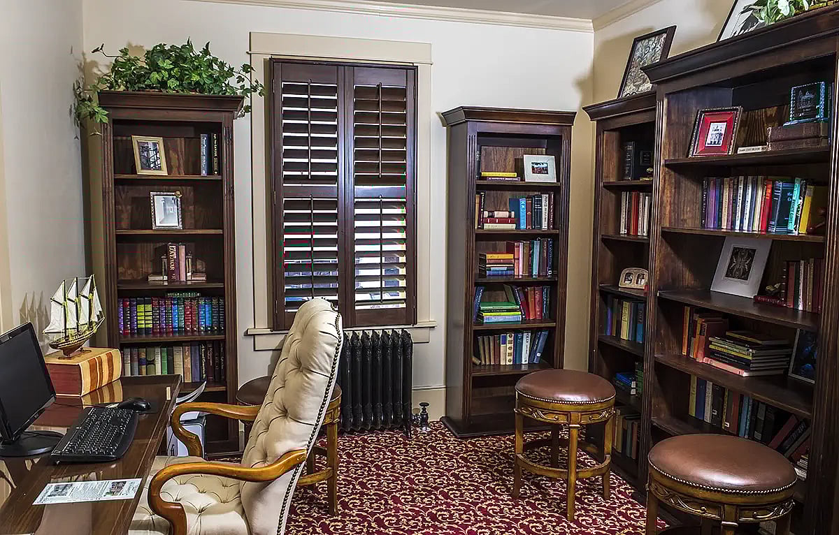 Library and Business Center at the Chamberlin Inn