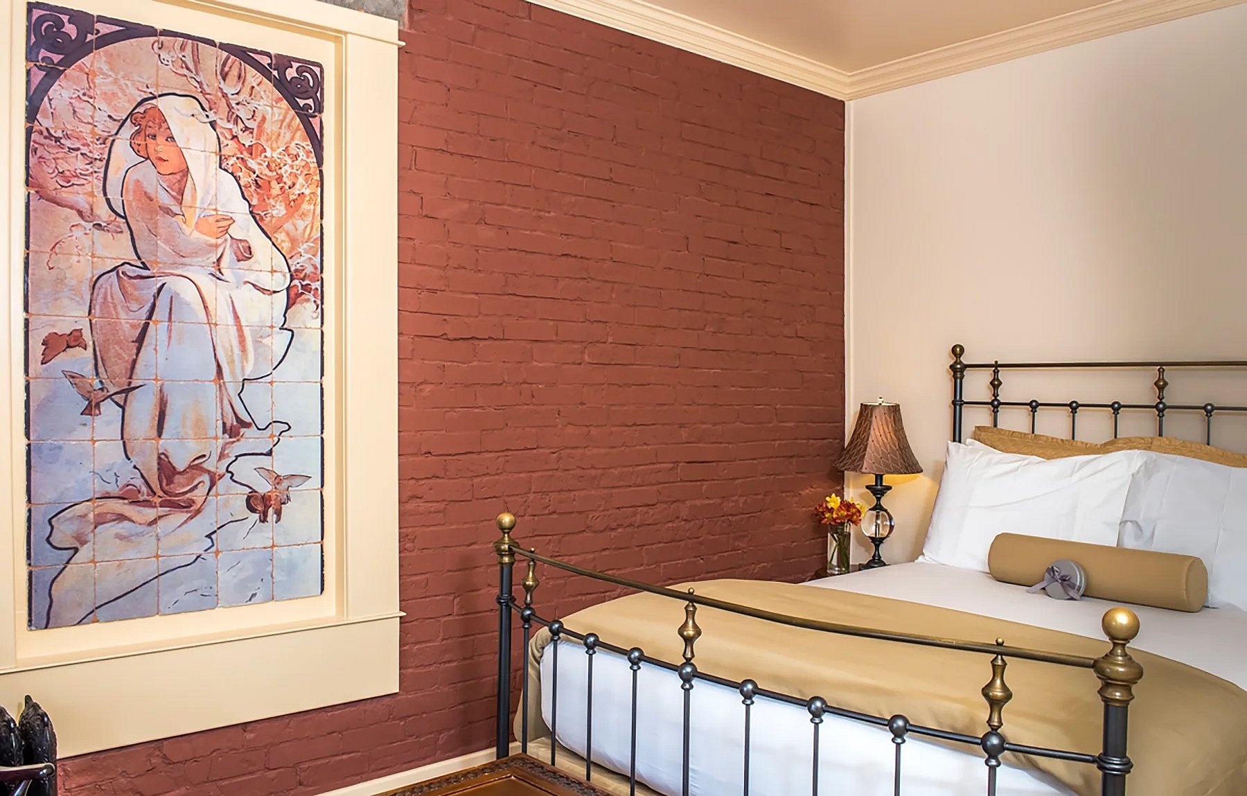 Queen Suite bed and tile art thumbnail