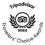Traveler's Choice Award 2024 from TripAdvisor for the Chamberlin Inn of Cody WY