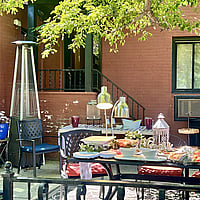 Cheese and gourmet food table