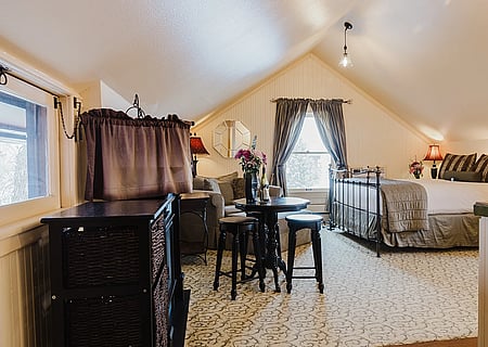 Garden loft high end hotel overview