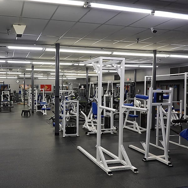 Workout machines at the Wyoming Sport and Fitness Center