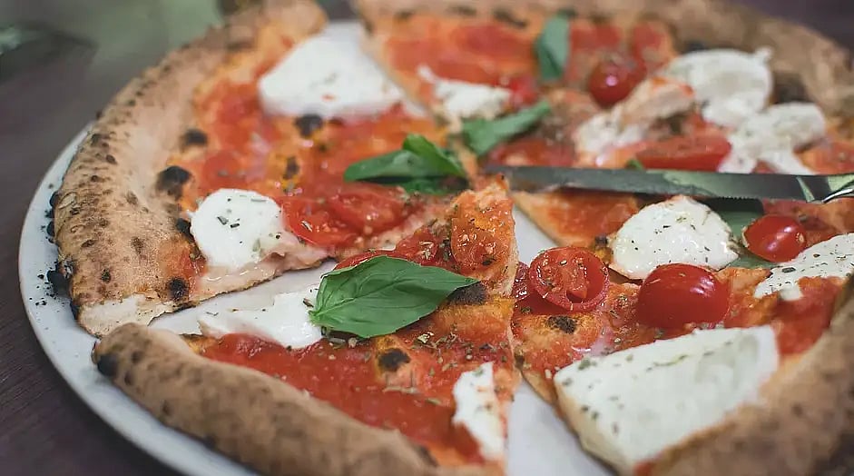 Flatbread pizza from 307 pizza