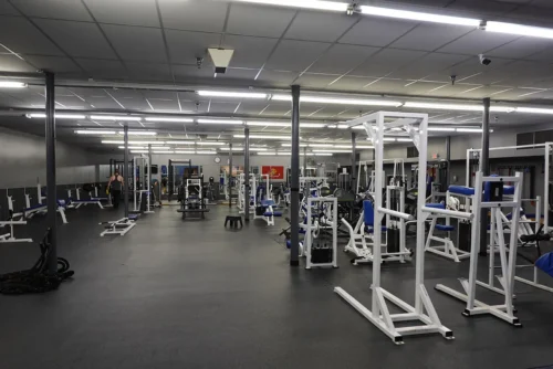 Workout machines at the Wyoming Sport and Fitness Center